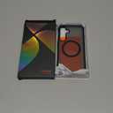 TORRAS Magnetic Shockproof Designed for Samsung Galaxy S24 Plus Case [Military Grade Drop Tested] [Compatible with MagSafe] Translucent Slim Hard Protective Case for S24 Plus Case, Black