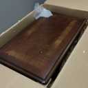 Signature Design by Ashley Breegin Chair Side End Table, 1 Drawer, 1 Fixed Shelf, Veneers, Wood, , 13.13" W x 22.13" D x 23" H, Brown