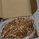 80 Pieces Faux Flowers for Floating Candles Centerpiece 6 x 2 Inch Vase Filler Filling in Floating Candles Mini Flower Filler for Wedding Dinning Table Party Home Bar Restaurant Decoration(Gold)