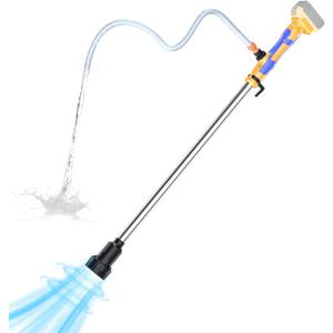 Cordless Stick Water Transfer Pump Compatible with Dewalt 20V MAX Battery(NO Battery)720GPH,32FT Head, Portable Utility Sump Pump Kit with 3/4" Outlet for Pool/Garden/Pond/RV/Boat Draining