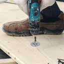 200 Pcs Foam Board Fasteners Kit, Foam Board Fasteners Washers Installation, 1-1/8 Inch Metal Washers and Stainless Steel Screws for Fixing Fastening Installation, Fastener Kit Board Hardware Set