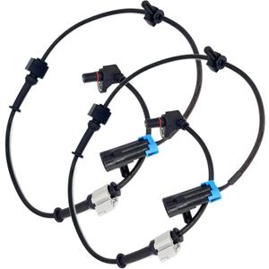 ABS Wheel Speed Sensor Front for Chevy Avalanche Express Silverado Suburban Tahoe Hummer H2 GMC Savana Sierra Yukon XL 2000 2001 2002 2003 2004 2005 2006, 15037208 ALS482 2 Pcs