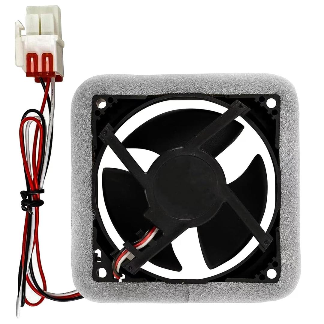 Upgraded DA81-06013A DA31-00287B Refrigerator Evaporator Fan Motor for Samsung Evaporator Fan Motor with Silent Sponge, Noiseless Operation, Compatible with Samsung RF28HMEDBSR/AA, RF26HFENDSL/AA Etc