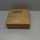 ADBIU Over The Sink Dish Drying Rack (Expandable Height and Length) Snap-On Design 2 Tier Large Dish Rack (Black)