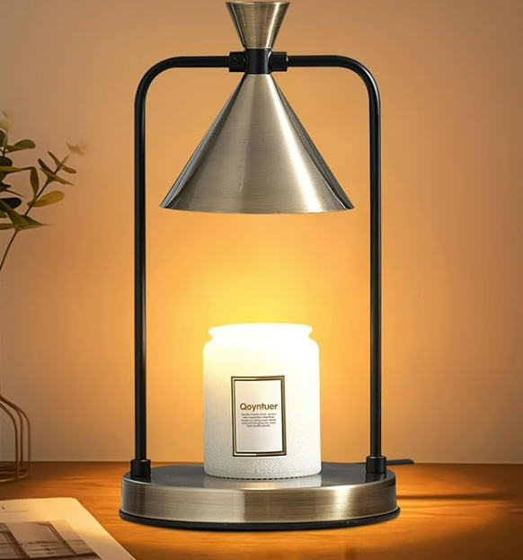 Candle Warmer Lamp with Timer Dimmer, Birthday Gifts for Women Mom, House Warming Gifts New Home Room Decor, Plug-in Operated Wax Melt Warmer for Scented Jar Candles