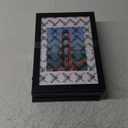 PEALSN 8x12 Picture Frame Set of 6, Display Pictures 6 x 8 with Mat or 8 x 12 without Mat for Wall Mounting or Table Top Display, Photo Frames Collage for Wall Decor, Black