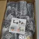 L-Shaped Industrial Pipe Shelf Brackets, Black Metal Wall-Mounted Floating Shelf Supports for 8-14 Inch Plates, Heavy-Duty DIY Rack Supports, Iron Material (12-Pack Black)