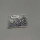 M6-1.0 x 15mm Flat Head Hex Socket Cap Screws Bolts 100Pcs, M6 Bolt 304 Stainless Steel 18-8 Furniture Bolts Full Thread, with Hex Spanner (Silver)