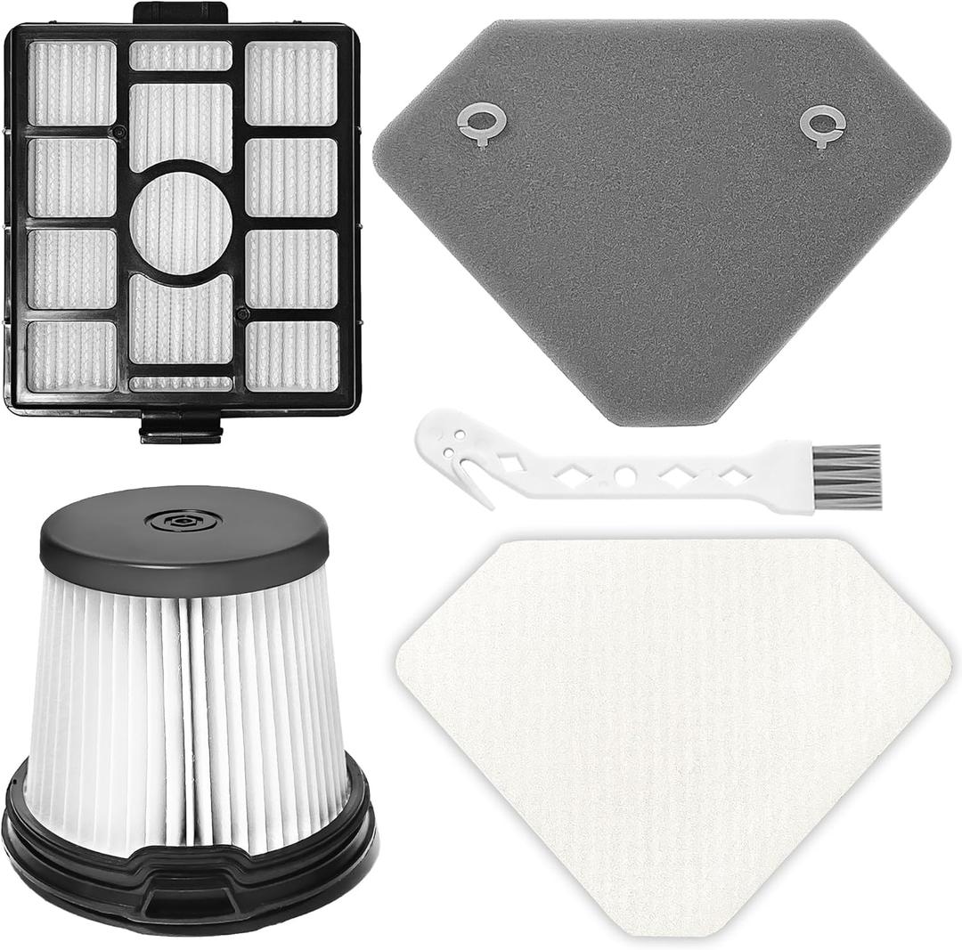 BU3523 BU3521 BU3120 HEPA Filter Replacement Compatible with Shark BU3521 Clean Lightweight Cordless Stick Cleaner, Shark BU3523 Clean and Empty Cordless Stick Vacuum, Auto Empty System (Pack of 1)