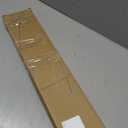 No Drill Light Filtering Cellular Shades for French Doors, 26"x70", White