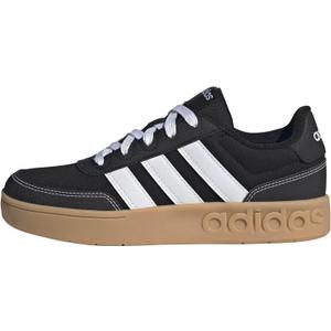 adidas Unisex-Kids Breakbase J, Black/White/Gum, 7
