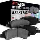 Dynamic Friction Company Front or Rear 4000 HybriDynamic Brake Pads| Automotive Replacement Brake Pads| Fits 2004-2006 Coachmen Aurora; 2008 Coachmen Aurora; 2011-2016 Coachmen Encounter