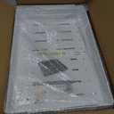 2 Pack Pull Out Cabinet Organizers Expandable, Plastic Slide Out Drawers for Kitchen, Bathroom, Pantry, Under Sink Storage, Pull Out Drawers Fixed with Adhesive Nano Film (White, 11.6''-17.5'')