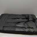 HOPERAN Heated Stadium Seats for Bleachers with Back Support and Wide Cushion, Extra Portable Bleacher Seat Foldable Stadium Chair, USB 3 Levels of Heat, 5 Pockets for Outdoor Camping Games Sports (21", 1pc Black)