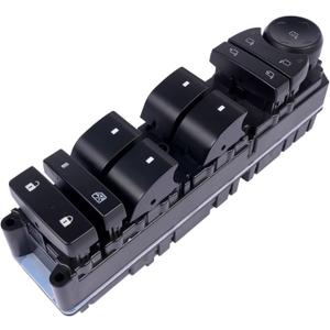 GELUOXI Driver Side Power Window Switch Replacement for Chevy Silverado 1500 2500 3500 Avalanche Suburban Tahoe 2007-2014 GMC Cadillac Escalade 2007-2014 20835553