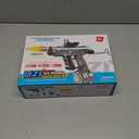 Electric Water Gun for Adults Kids, with Lighting Effects, Automatic & Manual Dual Mode High Powered High Capacity Squirt Guns, 32 FT Range for Adult Kid (Solid - Blue)