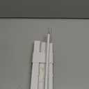 LazBlinds Cordless 1" Vinyl Mini Blinds for Indoor Windows - Light Filtering Horizontal Window Blinds & Shades, 20" W x 64" H, White