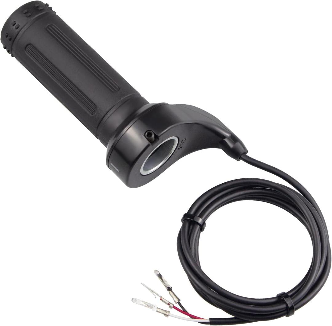 Twist Throttle Grip 3 Wires 7/8" 22mm Replacement Parts Fits for Motorcycle Electric Scooter Bicycle Pocket Bike Mini Chopper Go Kart 12V 24V 36V 48V.