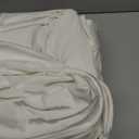 MIULEE Velvet Curtains 100 Inches Long 2 Panels Set for Living Room Bedroom, Cream Pinch Pleat Back Tab Luxury Thermal Insulated Light Blocking Drapes Pleated Blackout Window Curtains with Hooks Ivory