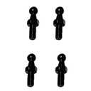 Qty (4) Ball Studs 10mm M8 X 1.25 Thread for Automotive Lift Supports