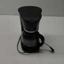 New - 12 Cup Coffee Maker Black Bohemian Anti Drop Carafe Reusable Nylon Filter