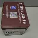 46ft Smart Color Changing Red White and Blue String Lights Outdoor Indoor | 100LED 4th of July Decorations App Control with Remote, Globe Patriotic American Flag Lights for Independence Memorial Day