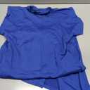 PINSV Maxi Dresses for Women Sleeveless High Neck Elegant Wedding Guest Formal Royal Blue, L