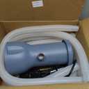 KimFilter Pro Series 1000 GPH Above Ground Pool Filter Pump, Powerful Pool Cartridge Filter Pump, Water Circulation and Filtration System -Improved Water Clean & Clarity, Pools Pumps Above Ground-Gray