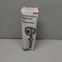 Ion Drops Filtered Shower Head with Handheld, High Pressure Water Flow Showerhead, with Shower Head Filter for Hard Water Boosting, with ON/OFF Switch and Rotatable Head (Silver gray)