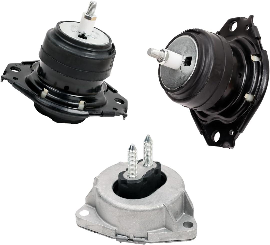 Motor Mount Compatible with 2011 - 2019 Jeep Grand Cherokee 3.6L 5.7L RWD2011 - 2019 Dodge Durango 3.6L 5.7L RWD, Engine Motor and Trans Mount Set of 3: A5611 A5611 A5488