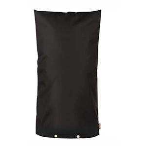 Angooni Upgraded Backflow Preventer Cover Aluminum Foil (5℉) - 18"W x 34"H Industrial 600D Winter Sprinkler Valve Covers for Outside, Anti-UV Winter-Freeze Water Well Pump Cover, Black