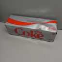 Diet Coke Soda Soft Drink Fridge Pack Cans, 12 fl oz, 12 Pack