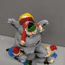 Dragon Gnome Statues Outdoor Decor, 13 Dinosaur Play with Gnomes Garden Statue, Outdoor Statue for All Season Lawn Decor, Garden Decoration, Gardening Gift