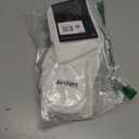 Nike Unisex Adult Baseball Softball Over-The-Calf Socks (2 Pairs) | Mens and Womens (White, M)