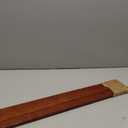 Adesso Floor Lamp with Walnut Tripod Base and White Linen Lampshade  Lamp for Bedroom, Living Room, and House Dcor, 63 x 20 (Brown and Beige)