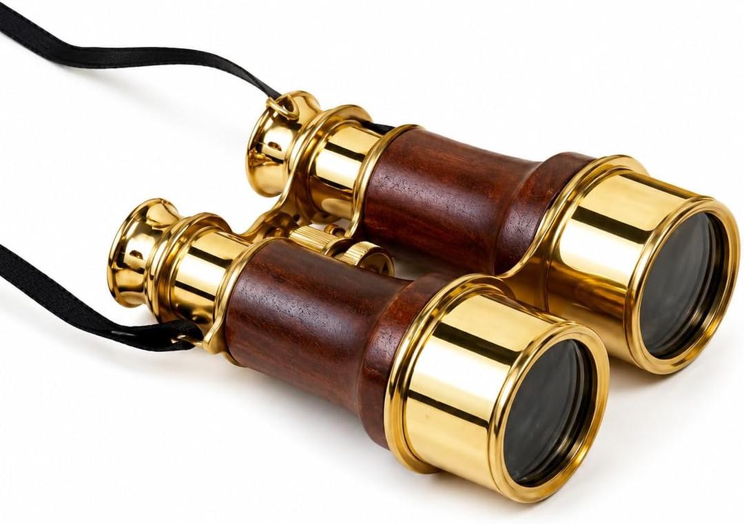Thor Nautical Brass Binoculars Rustic Vintage Home Decor Gifts