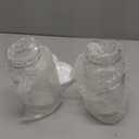 JARMING COLLECTIONS Glass Regular Mouth 24 oz Mason Jars with BPA Free Plastic Storage Lids - Made in USA - 24oz Mason Jars Regular Mouth 24 oz with Lids - Set of 2