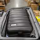 Samsonite Omni 2 Hardside 3 Piece Set - Includes Global Carry-On, Medium, & Large Checked Suitcases - 360 Dual Spinner Wheels - Integrated TSA Lock & Expansion - Midnight Black