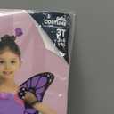 Spooktacular Creations Child Girls Butterfly Costume, Toddlers Butterfly Outfit w/Wings Headband for Kids Halloween Parties (Toddler(3-4 yrs), Purple)