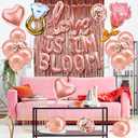 Love Is In Bloom Bridal Shower Decorations Love Is In Bloom Balloons Flower Bridal Shower Banner Engagement Party Decorations Bachelorette Wedding Party Decorations Baby Gender Reveal Party Decoration