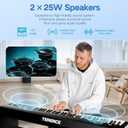 TERENCE P50 88 Key Weighted Keyboard Full Size Weighted Keyboard Piano 88 Keys with 2 * 25W Stereo Speakers,Digital Keyboard with Bluetooth,MIDI,Pedal,Audio/Video Recording,for Beginners and Advances