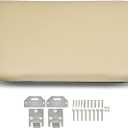 Waltyotur Tan Golf Cart Front Seat Bottom Replacement for EZGO Medalist TXT 1994-2013 Gas Electric Golf Cart