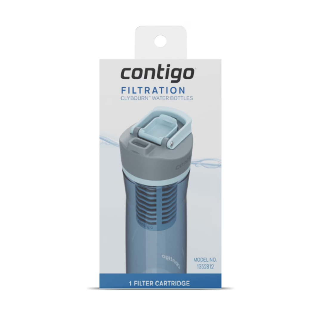 Contigo Clybourn FreeFlow Filter Water Bottle Replacement Filter  (2 Pack)