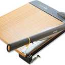 Westcott TrimAir Guillotine Paper Cutter, Paper Trimmer with Sharp and Durable Titanium-Bonded Blade, Maximum Safety Features, 18-Inch, Back to School, School Supplies, Classroom