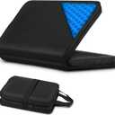 Demine Gel Travel Seat Cushion  Portable Airplane & Stadium Cushion  Gel Grid Design for Ultimate Comfort  Foldable Cushions for Commute, Airplanes, Camping, Bleachers