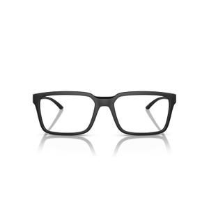 ARNETTE Men's An7238 K8 Square Prescription Eyewear Frames (Matte Black/Demo Lens)