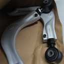 BP67476 2x Aluminium Alignment Rear Camber Kit Adjustable Camber Arms Compatible With 2016-2022 Honda Civic Accord CR-V Rear Forged Pair Left Right Adjustment Kit Silver Replaces 67476