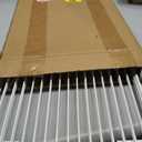Extendable Metal Wire Shelf Organizer - Adjustable 15-24.4in Length, Stackable Storage Rack for Kitchen/Pantry/Bathroom/Shoe Cabinet/Tool Closet (1, White), 1 Pack