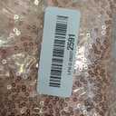 Polyester Fiber Wedding Tablecloth Sturdy Sequined Table Cover for Romantic Decorations