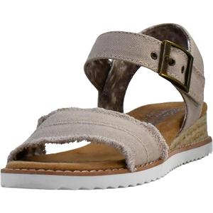 Skechers Women's Desert Kiss-Adobe Princess Sandals, Taupe, 6